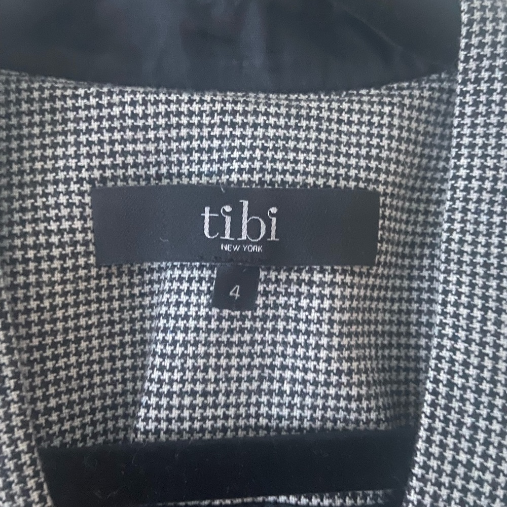 Tibi Wool Cropped Zip-Up Jacket - Picture 3 of 6